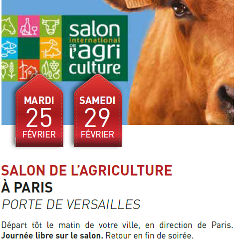 SALON DE L AGRICULTURE