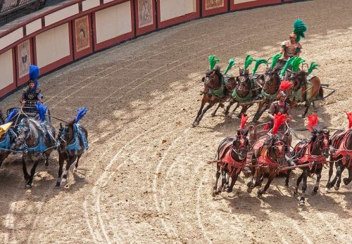 Puy du Fou course de chars